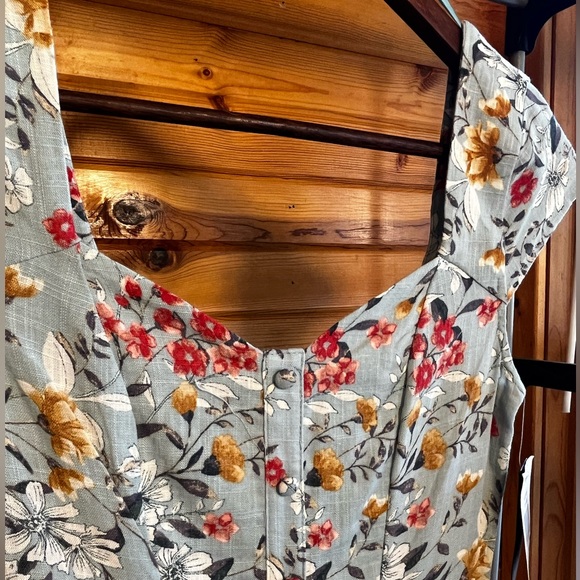 NWT Blue/Rose City Triangles dress size XS - Picture 1 of 13